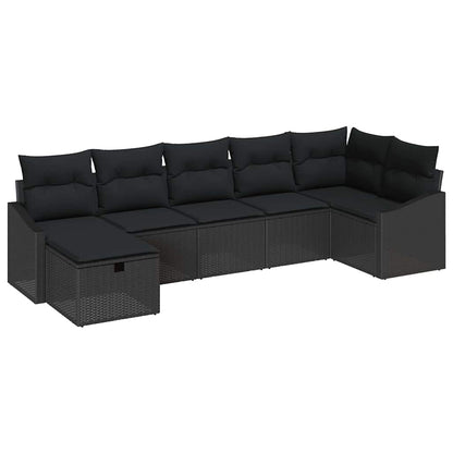 Set di divani con cuscino 7 pcs polyrattan