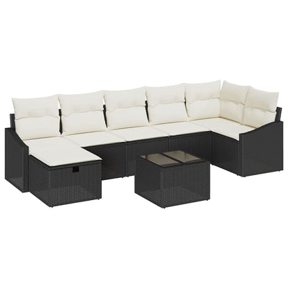 Set di divani con cuscino 7 pcs polyrattan