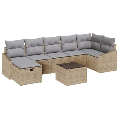 Set di divani con cuscino 7 pcs polyrattan
