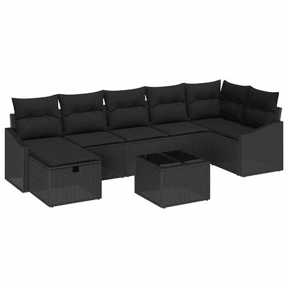 Set di divani con cuscino 8 pcs polyrattan