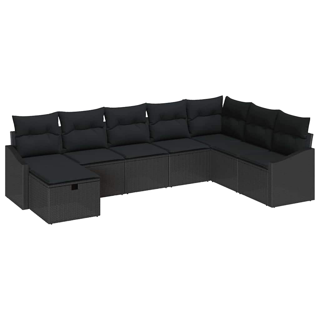 Set di divani con cuscino 8 pcs polyrattan