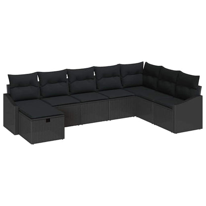 Set di divani con cuscino 8 pcs polyrattan