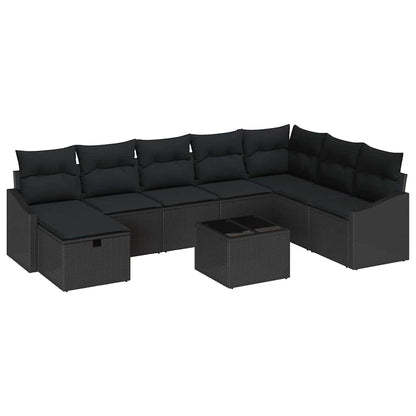 Set di divani con cuscino 8 pcs polyrattan