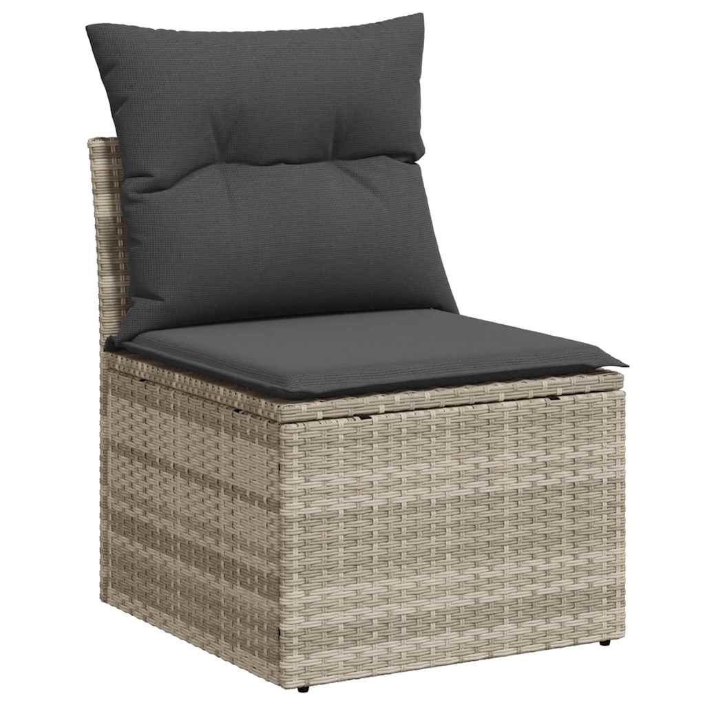 Set di divani con cuscino 4 pcs polyrattan