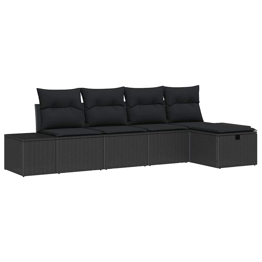 Set di divani con cuscino 6 pcs polyrattan