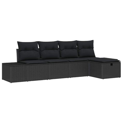 Set di divani con cuscino 6 pcs polyrattan