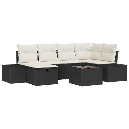Set di divani con cuscino 7 pcs polyrattan