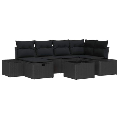 Set di divani con cuscino 6 pcs polyrattan