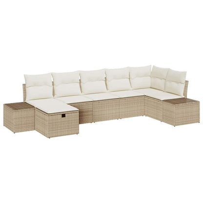Set di divani con cuscino 7 pcs polyrattan