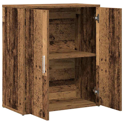 Credenza 2 pcs Legno vecchio 60 x 31 x 70 cm Legno multistrato