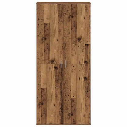 Highboard Legno vecchio 80 x 35 x 180 cm Legno multistrato
