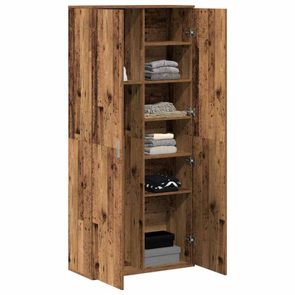 Highboard Legno vecchio 80 x 35 x 180 cm Legno multistrato