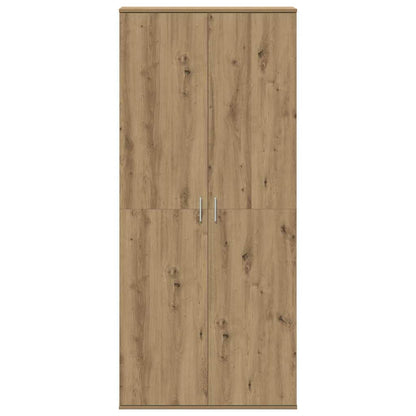 Highboard rovere artigianale 80 x 35 x 180 cm Legno multistrato