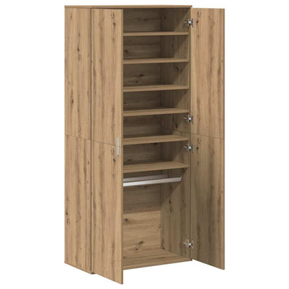 Credenza rovere artigianale 80 x 39 x 178 cm Legno multistrato