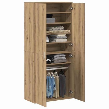 Credenza rovere artigianale 80 x 39 x 178 cm Legno multistrato