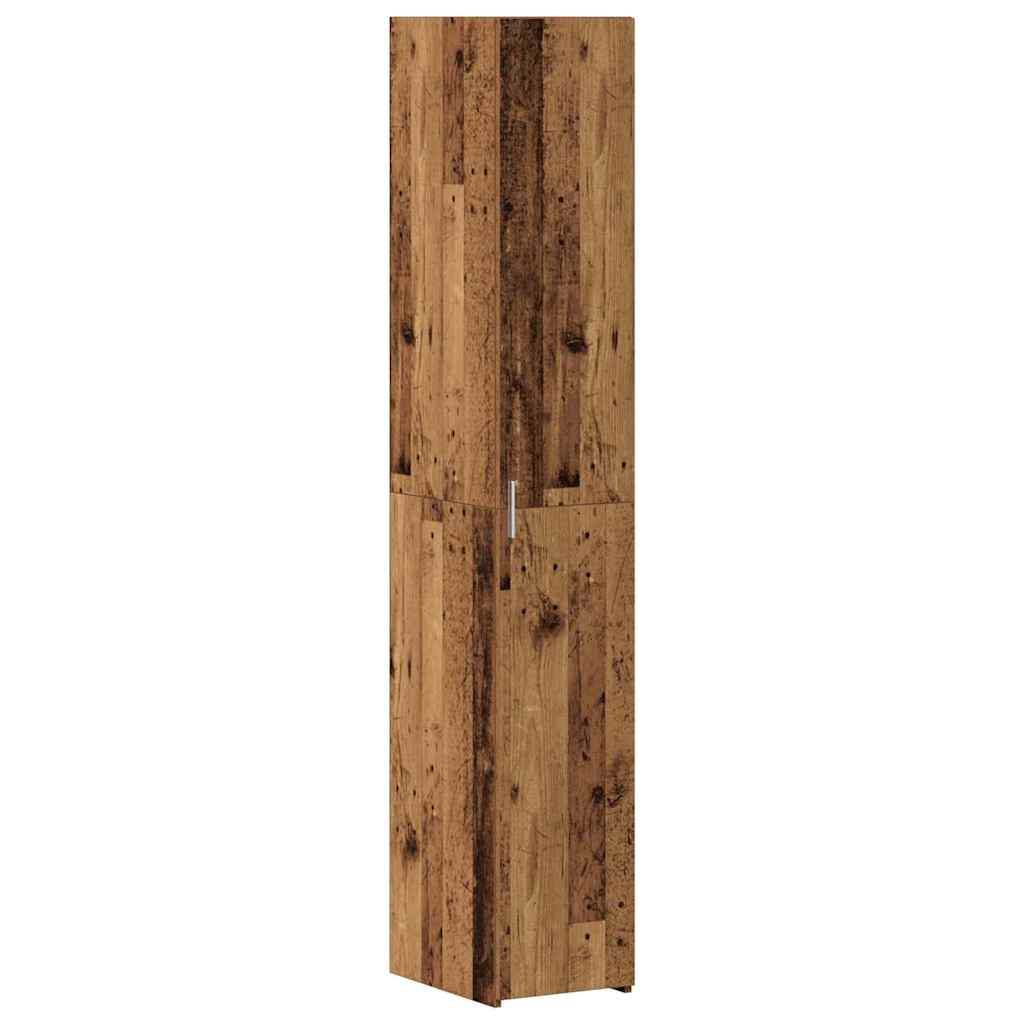 Credenza 2 pcs Legno vecchio 30 x 42,5 x 185 cm