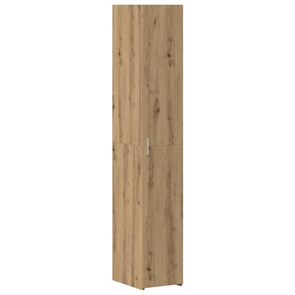 Credenza 2 pcs Rovere artigianale 30 x 42,5 x 185 cm