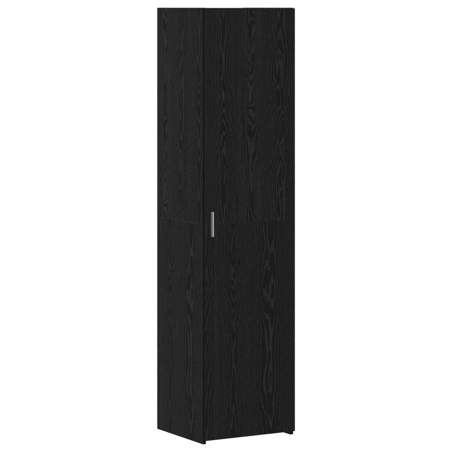 Credenza 2 pcs Rovere Nero 45 x 42,5 x 185 cm