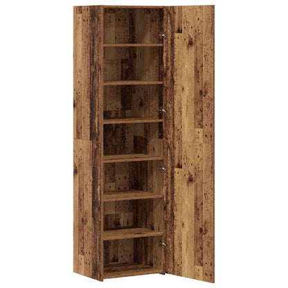 Credenza 2 pcs Legno vecchio 50 x 42,5 x 185 cm