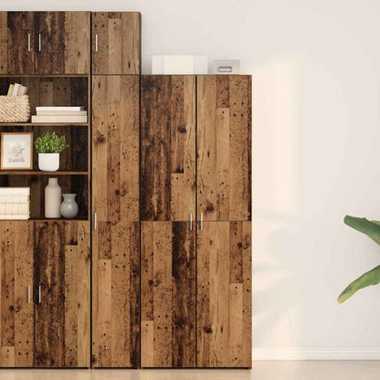 Credenza 2 pcs Legno vecchio 70 x 42,5 x 185 cm