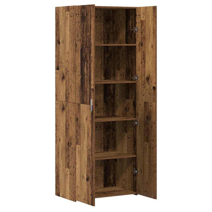 Credenza 2 pcs Legno vecchio 70 x 42,5 x 185 cm