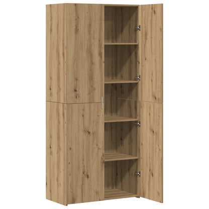 Credenza 2 pcs Rovere artigianale 80 x 42 x 185 cm