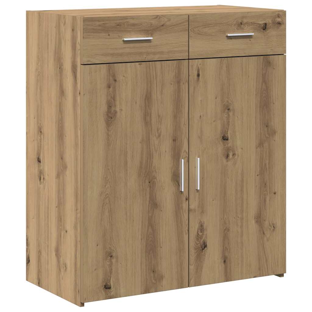 Armadio con cassetto rovere artigianale 80 x 42.5 x 93.5 cm
