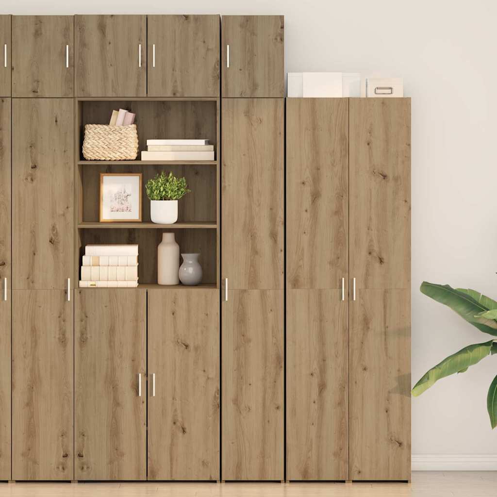 Armadio 3 pcs Rovere artigianale 30 x 42,5 x 225 cm