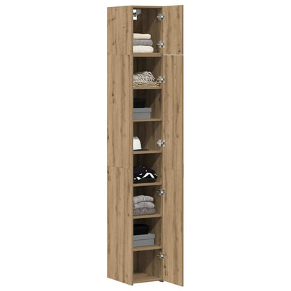 Armadio 3 pcs Rovere artigianale 30 x 42,5 x 225 cm