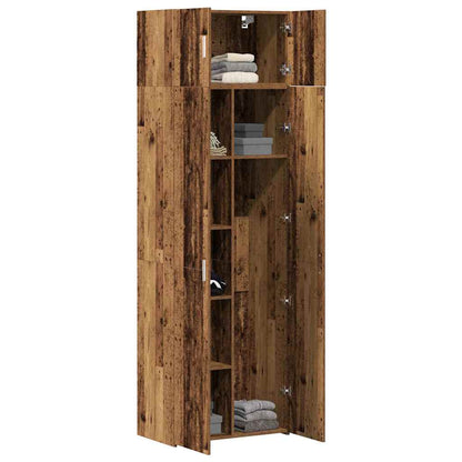 Armadio 3 pcs Legno vecchio