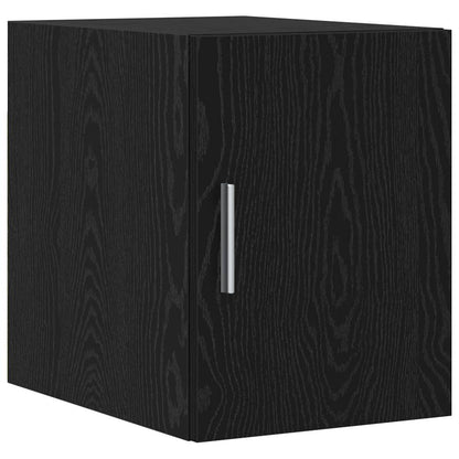 Armadio con cassetto 2 pcs Rovere Nero 30 x 42,5 x 225 cm