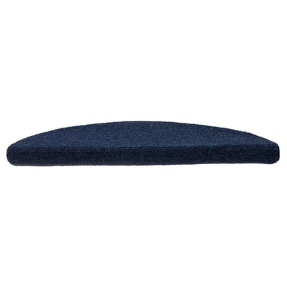 Tappetini per scale autoadesivi 30 pz 56x17x3 cm blu navy semicircolari