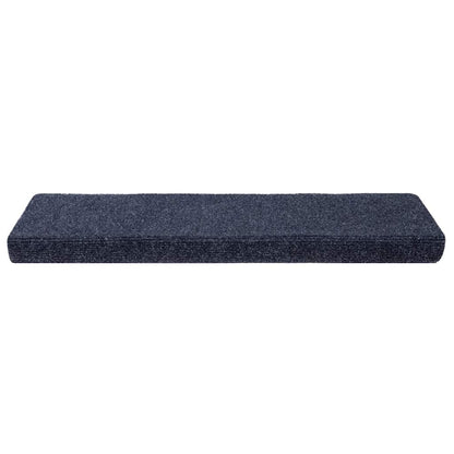 Tappetini per scale autoadesivi 20 pz 65x21x4 cm Antracite Bordo rettangolare