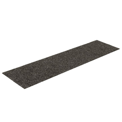 Tappetini per scale autoadesivi 30 pz 76x20 cm antracite rettangolari