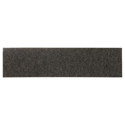 Tappetini per scale autoadesivi 30 pz 76x20 cm antracite rettangolari