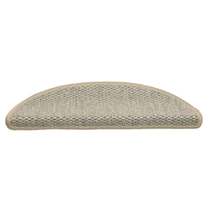 Tappeti Adesivi Scale Aspetto Sisal 30pz 56x17x3cm Verde Chiaro