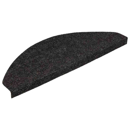 Tappetini Autoadesivi per Scale 20 pz Antracite 65x22,5x3,5 cm