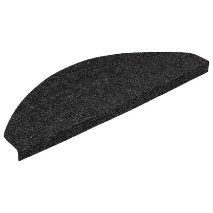 Tappetini Autoadesivi per Scale 20 pz Neri 56x17x3 cm