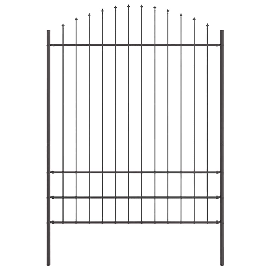 Recinzione per Giardino 2 pcs Grigio 170 x 225 cm