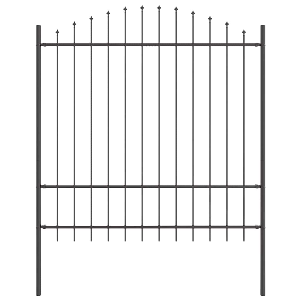 Recinzione per Giardino 4 pcs Grigio 170 x 215 cm