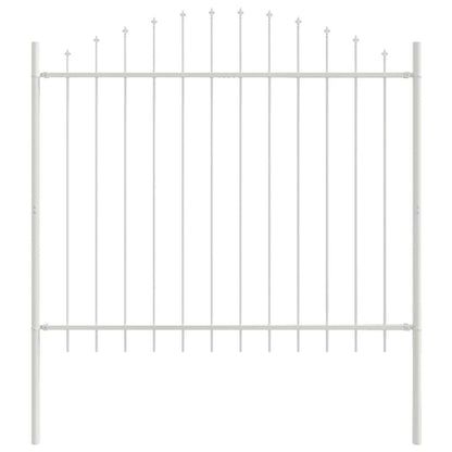 Recinzione per Giardino 6 pcs Bianco 170 x 165 cm