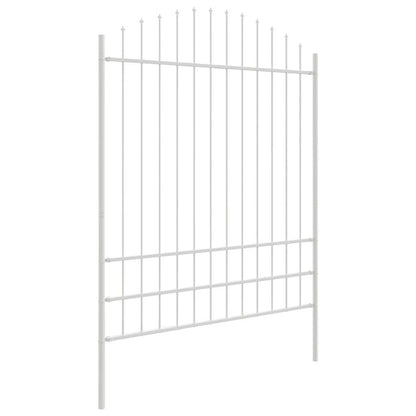 Recinzione per Giardino 6 pcs Bianco 170 x 225 cm
