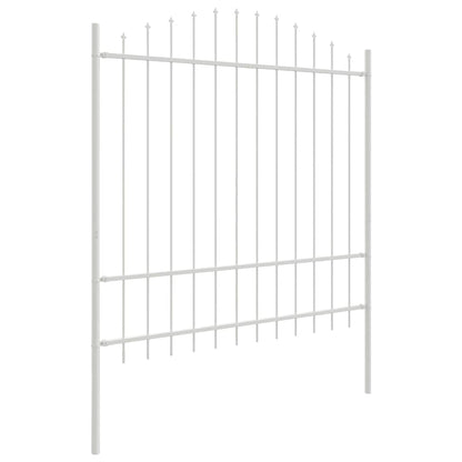 Recinzione per Giardino 7 pcs Bianco 170 x 215 cm