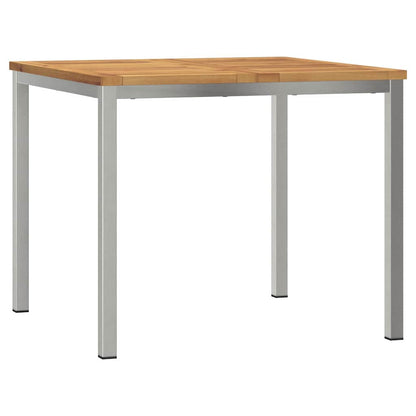 Set da pranzo per esterni 3 pcs Legno di Acacia Massello