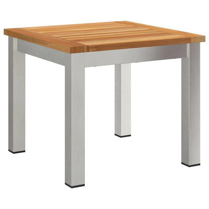 Set da Pranzo per Giardino 3 pcs Legno di teak solido