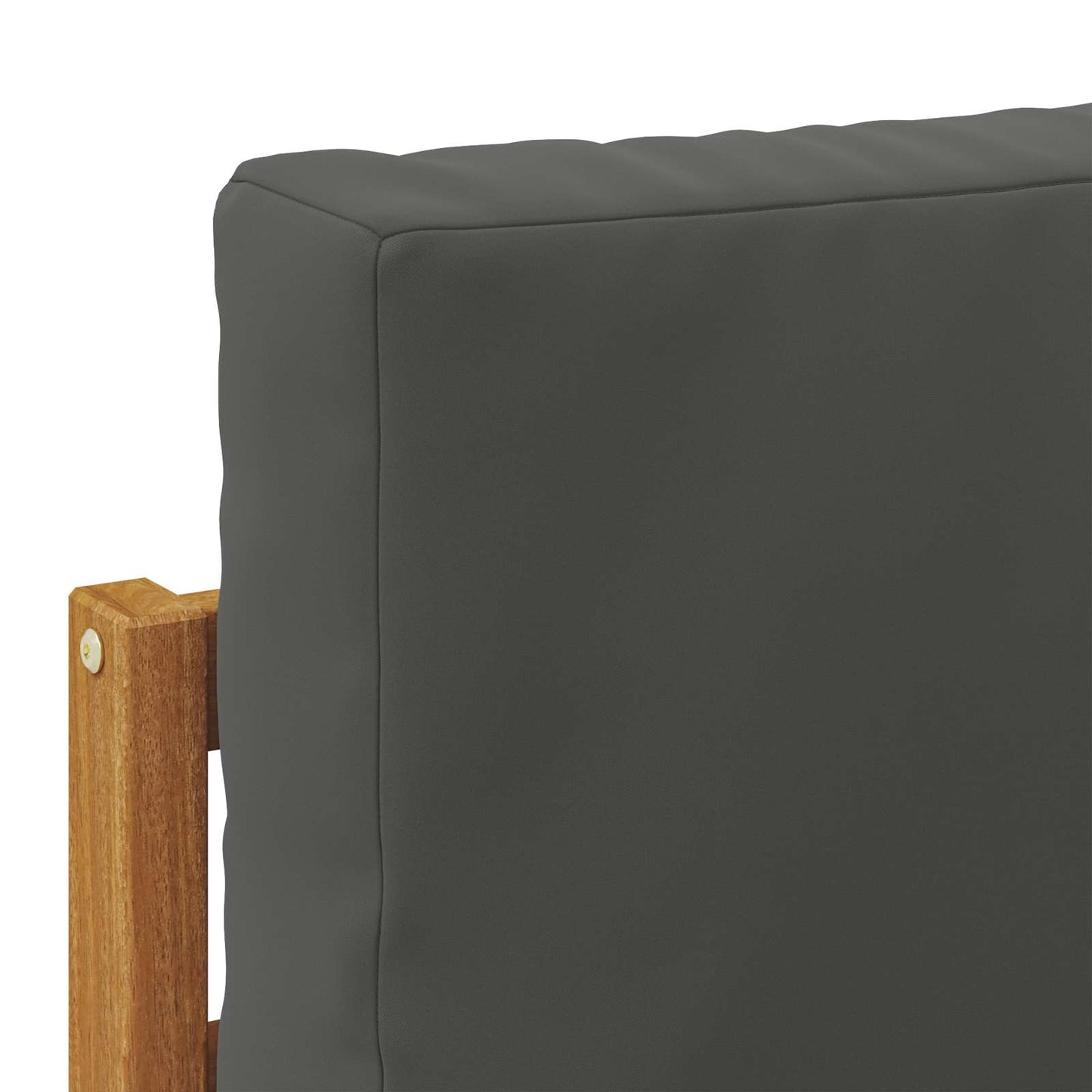 Set di divani da esterno con cuscino 3 pcs Naturale e Antracite