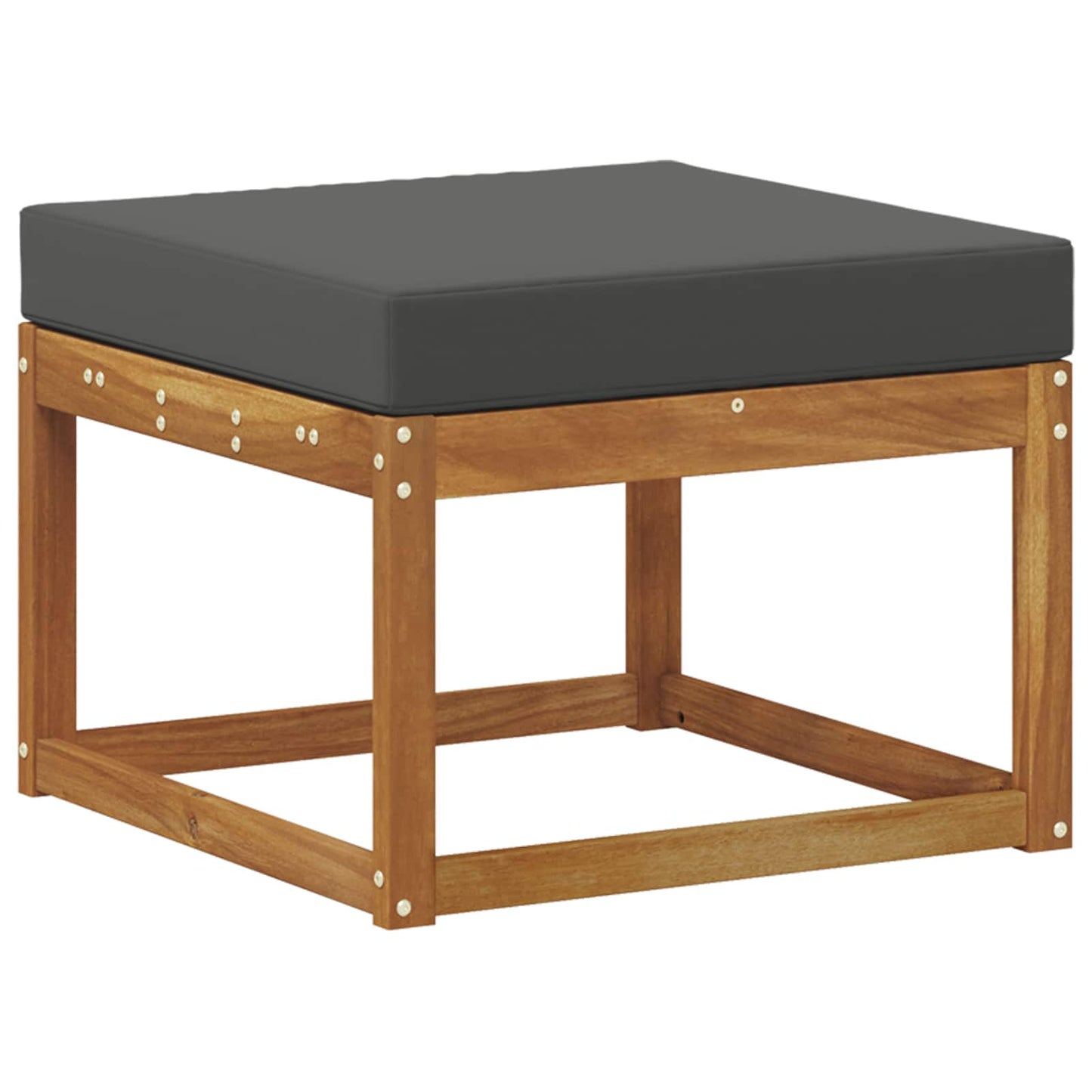 Set di divani da esterno con cuscino 5 pcs Naturale e Antracite