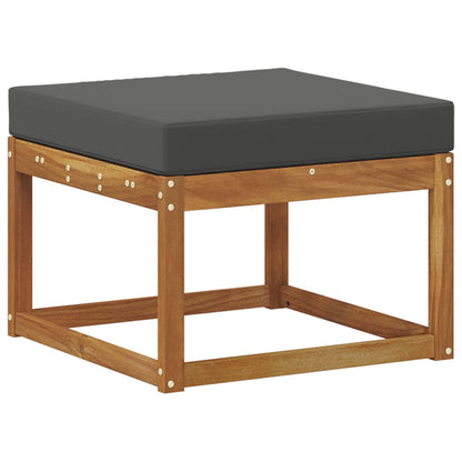Set di divani da esterno con cuscino 5 pcs Naturale e Antracite