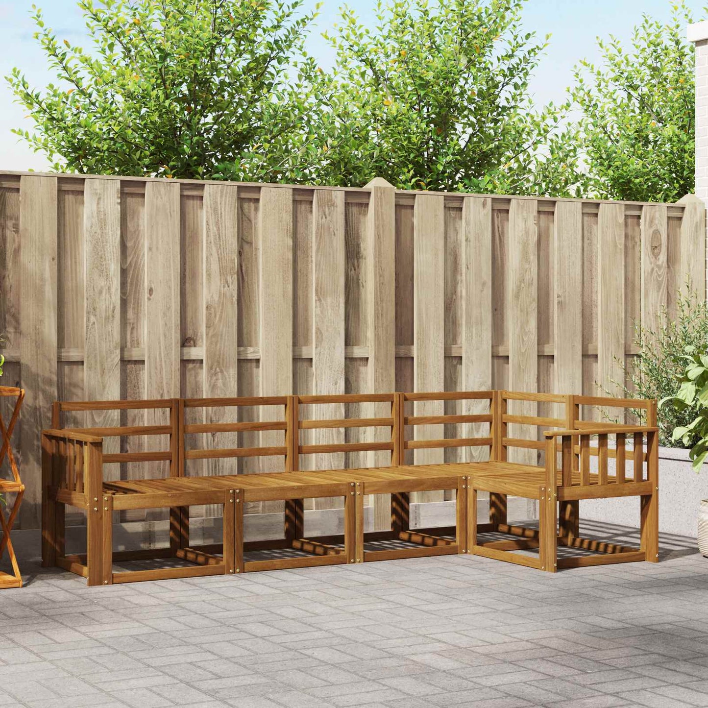 Set di divani 5 pcs Naturale