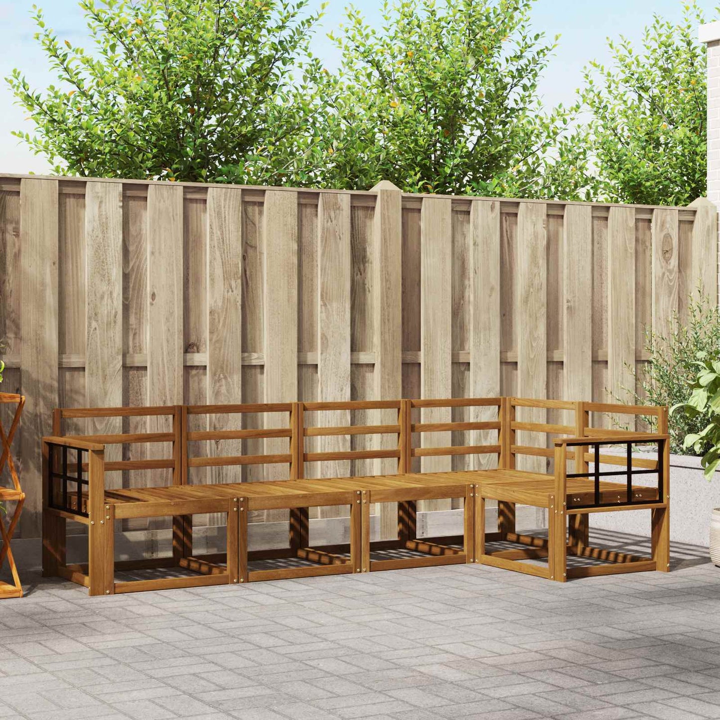 Set di divani 5 pcs Naturale